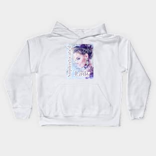 Sophisticated Lady - Stylish & Chic Kids Hoodie
